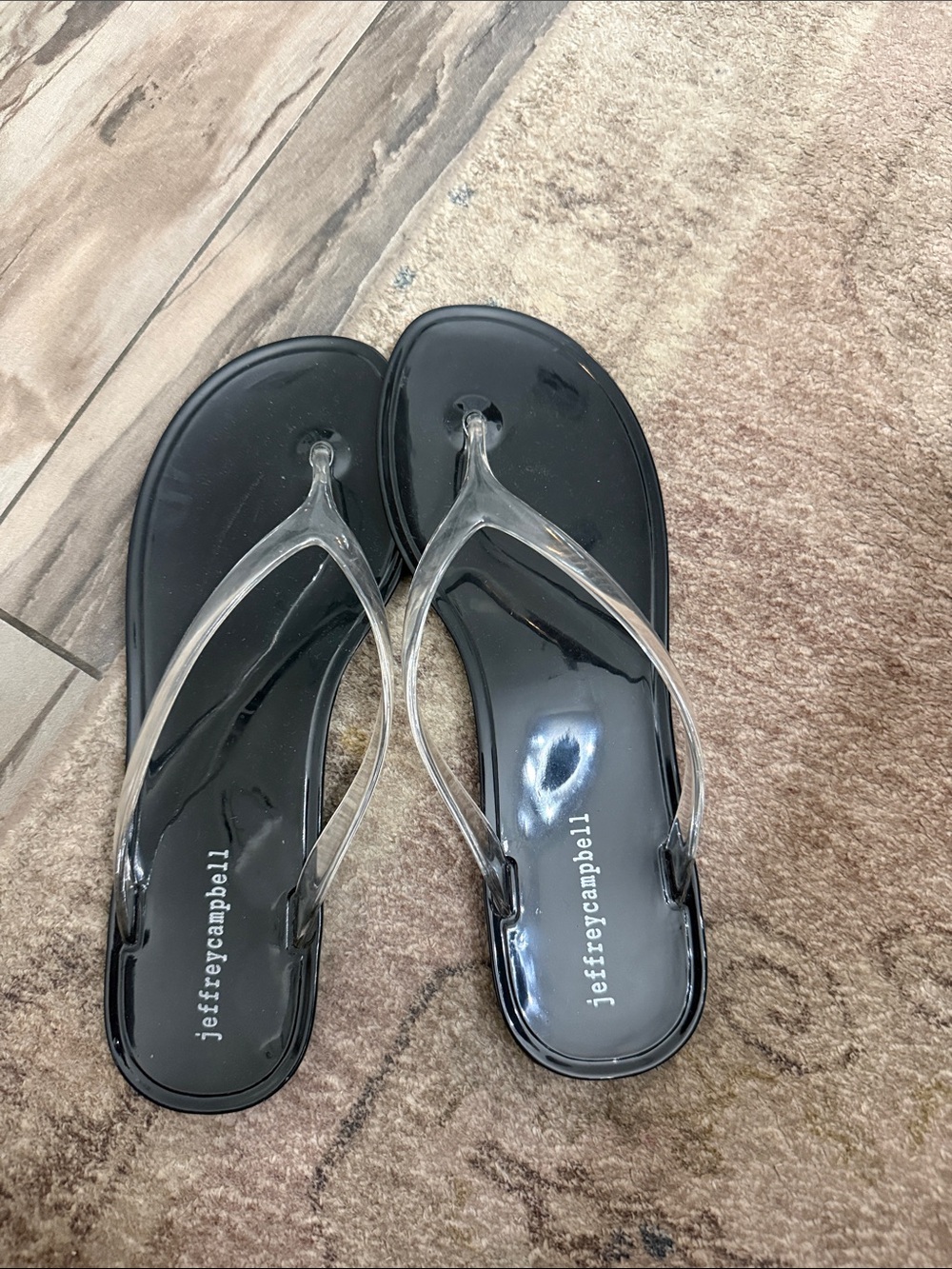 Anthropologie jelly sandals